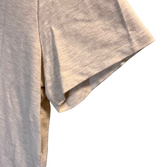 Alfred Dunner Beaded V-Neck Seahorse Top Plus Size 3X Cream Cotton Blend - Picture 6 of 12